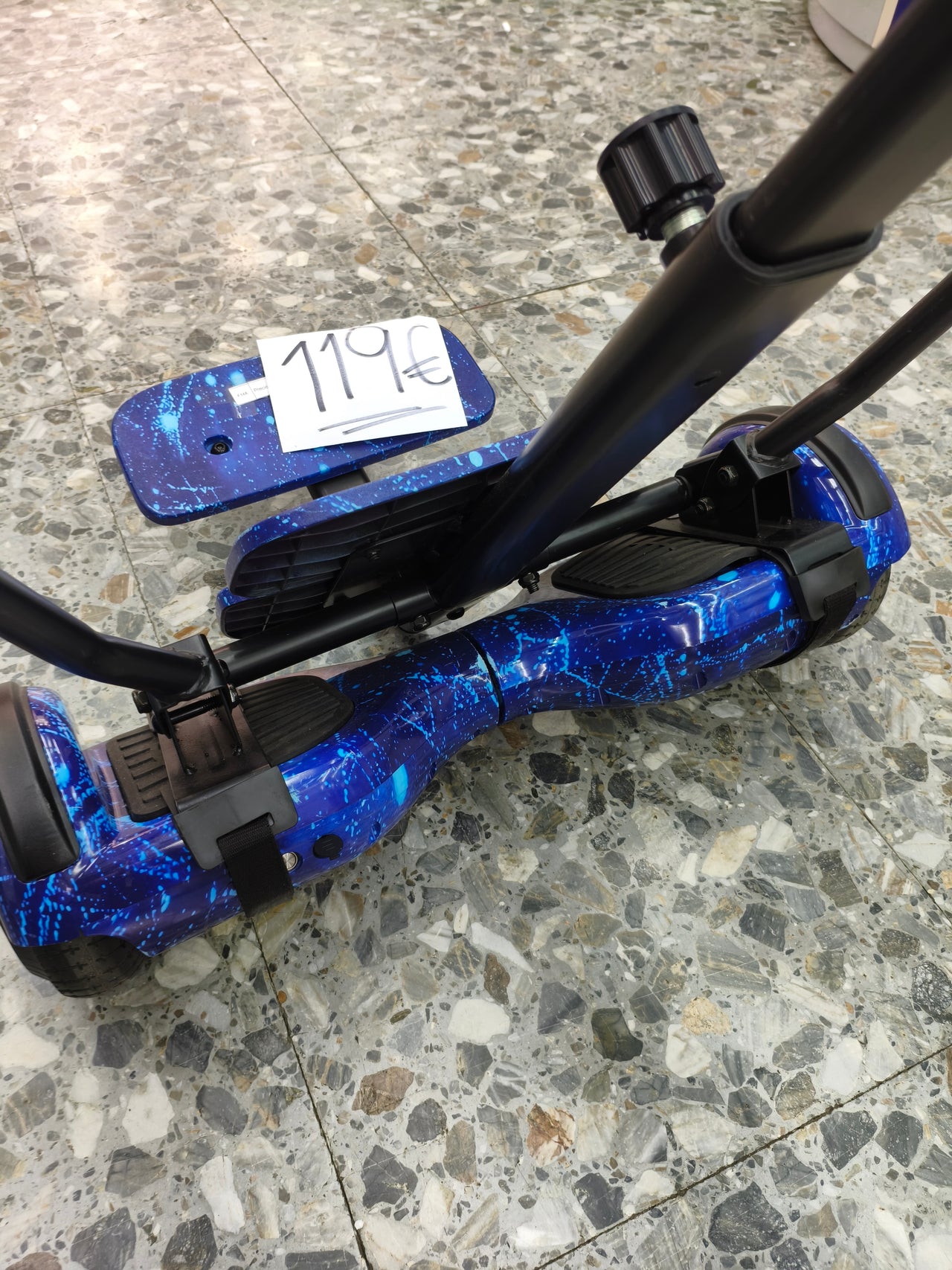 Hoverboard Kart 6,5" todoterreno con Bluetooth y luces LED para niños