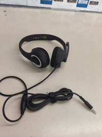 Auriculares de oficina con micrófono y jack 3,5 mm