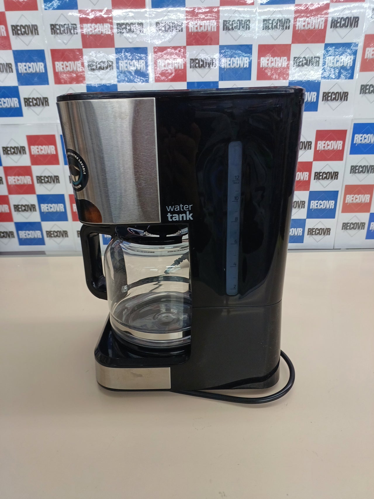 Cafetera de goteo programable 12 tazas inox Cecotec