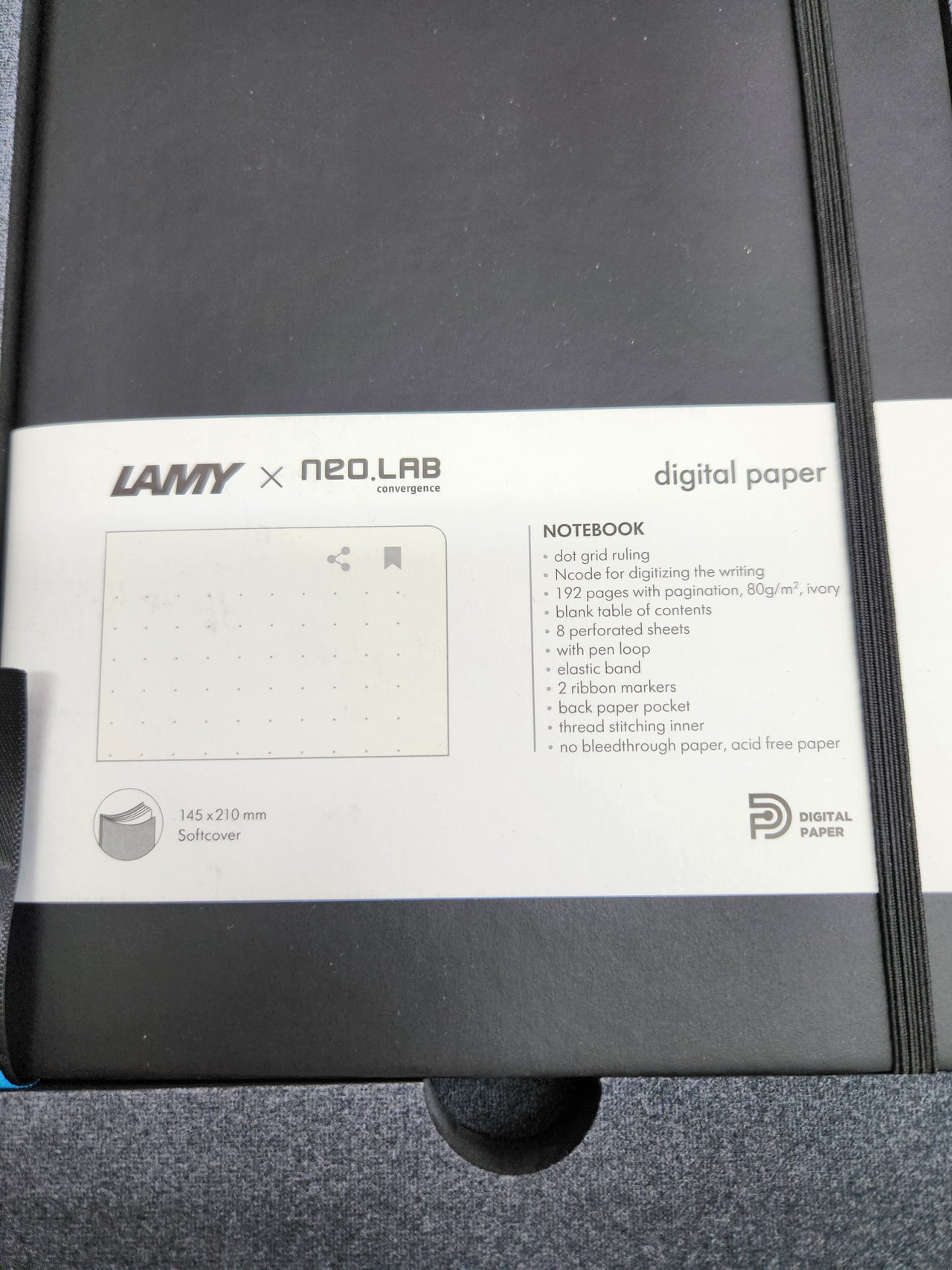 Bolígrafo digital Lamy Safari ncode + libreta A5