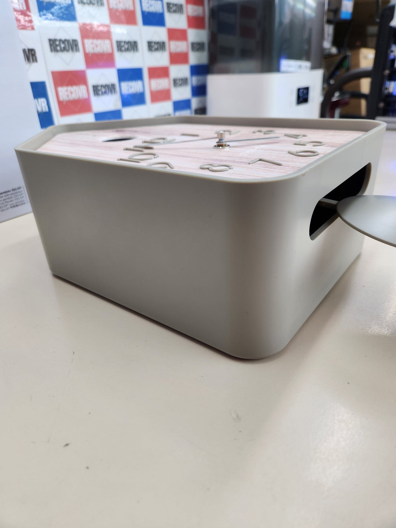 Reloj de Pared con péndulo Guzzini - Gris 19x10x37 cm