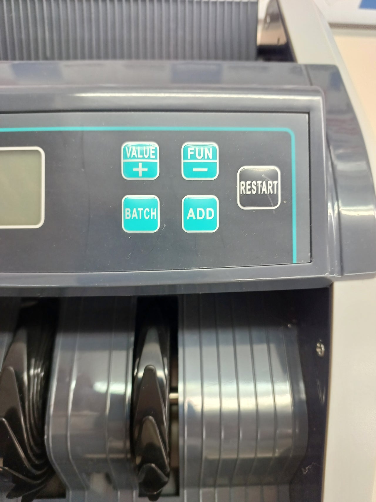 Contador de billetes euros 1100 b/min LCD - MUNBYN