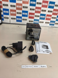 Philips TAR4650, radio despertador DAB+/FM, doble alarma, USB