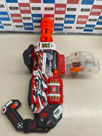 Lanzador de gel motorizado XSHOT ZURU para juegos al aire libre.
