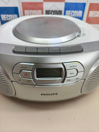 Radio CD portátil Philips AZ127/12 con casete