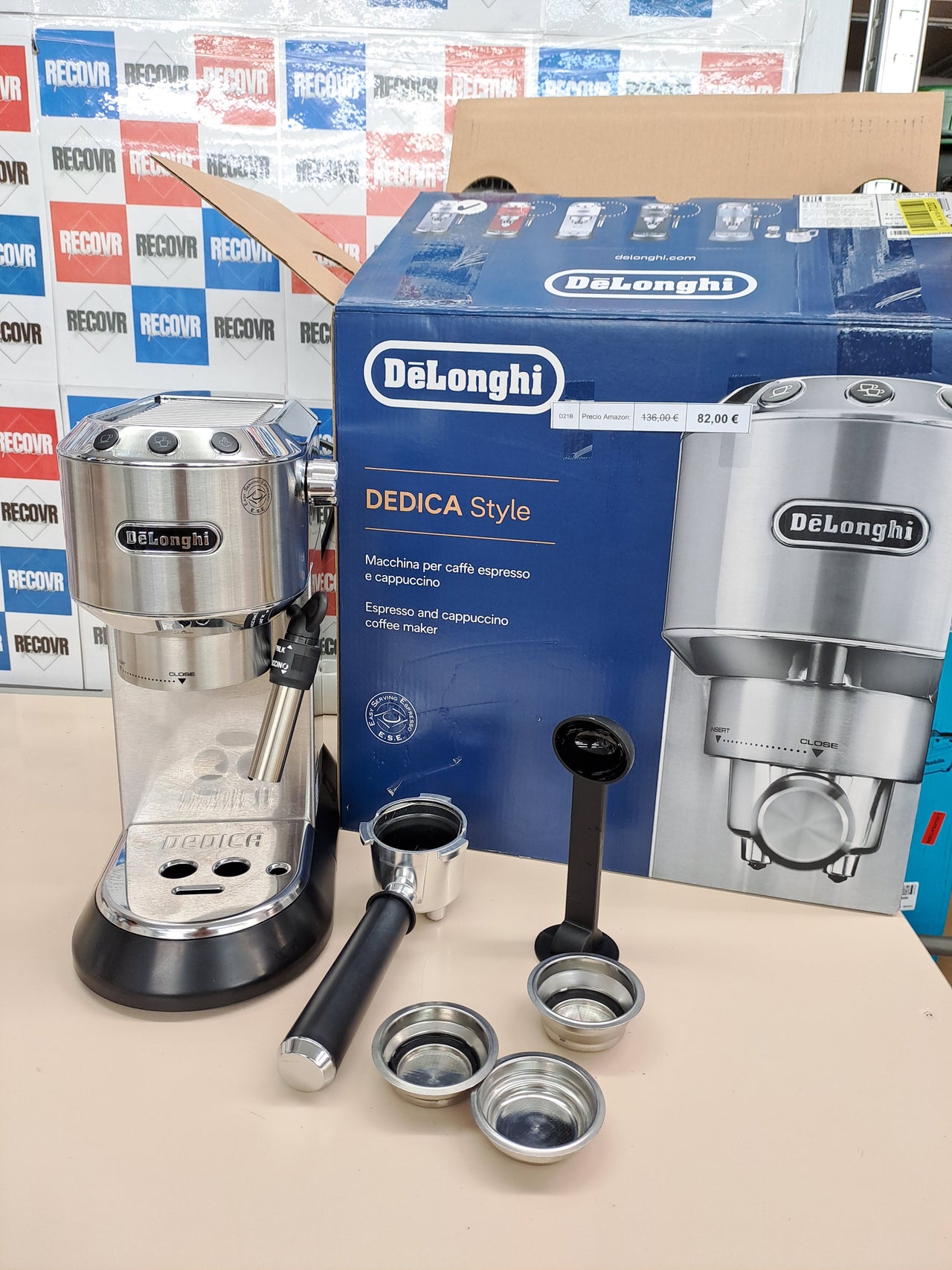 Cafetera De Longhi Dedica style expreso