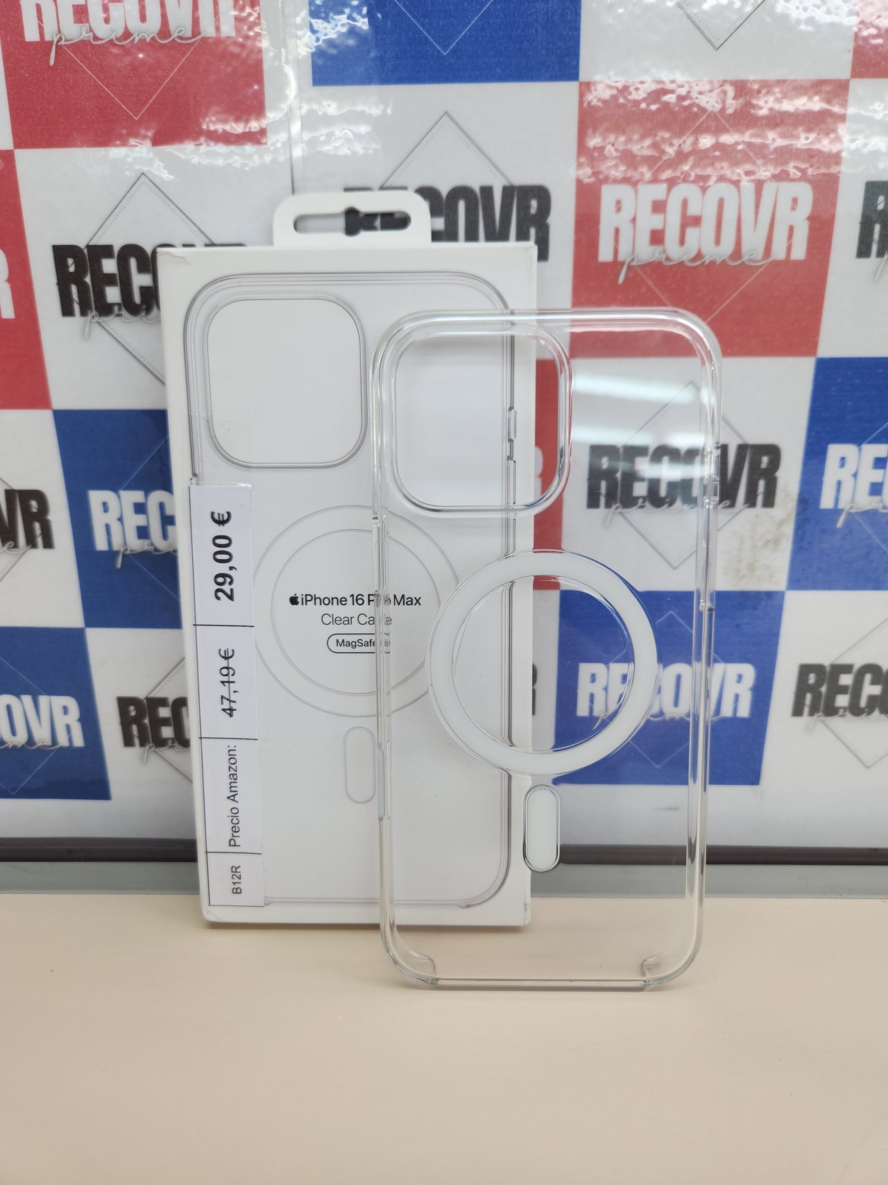 Funda transparente MagSafe iPhone 16 Pro Max Apple