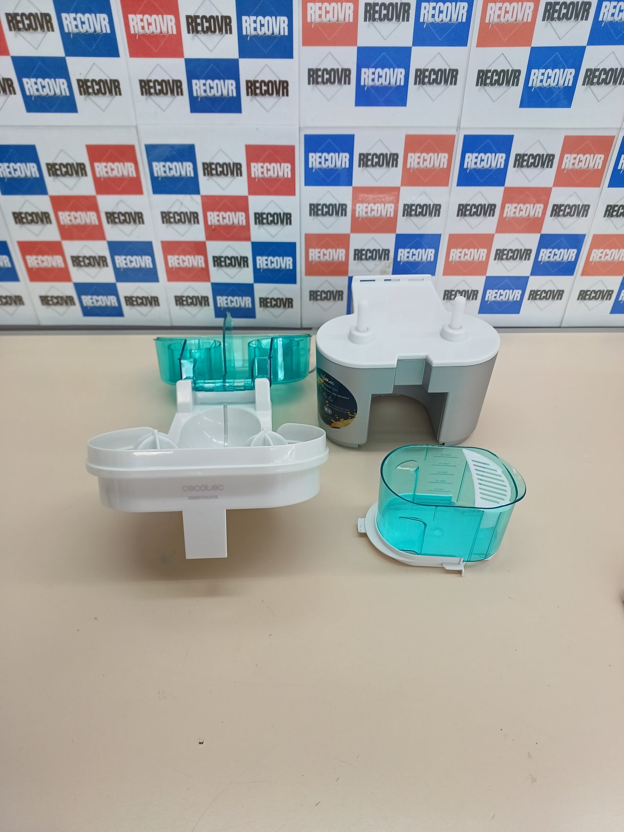 Exprimidor Cecotec EssentialVita Twice White 90W