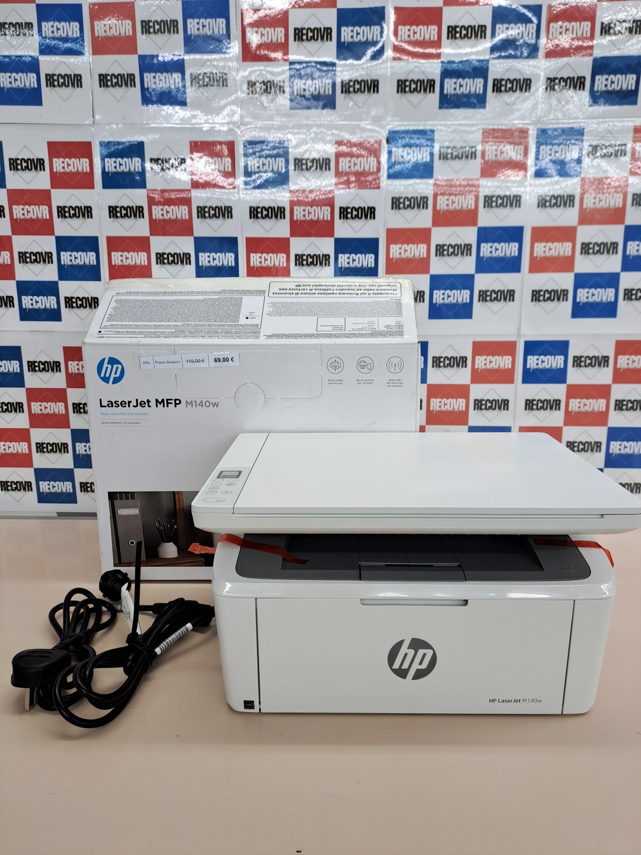 Impresora Láser A4 HP LaserJet M140w