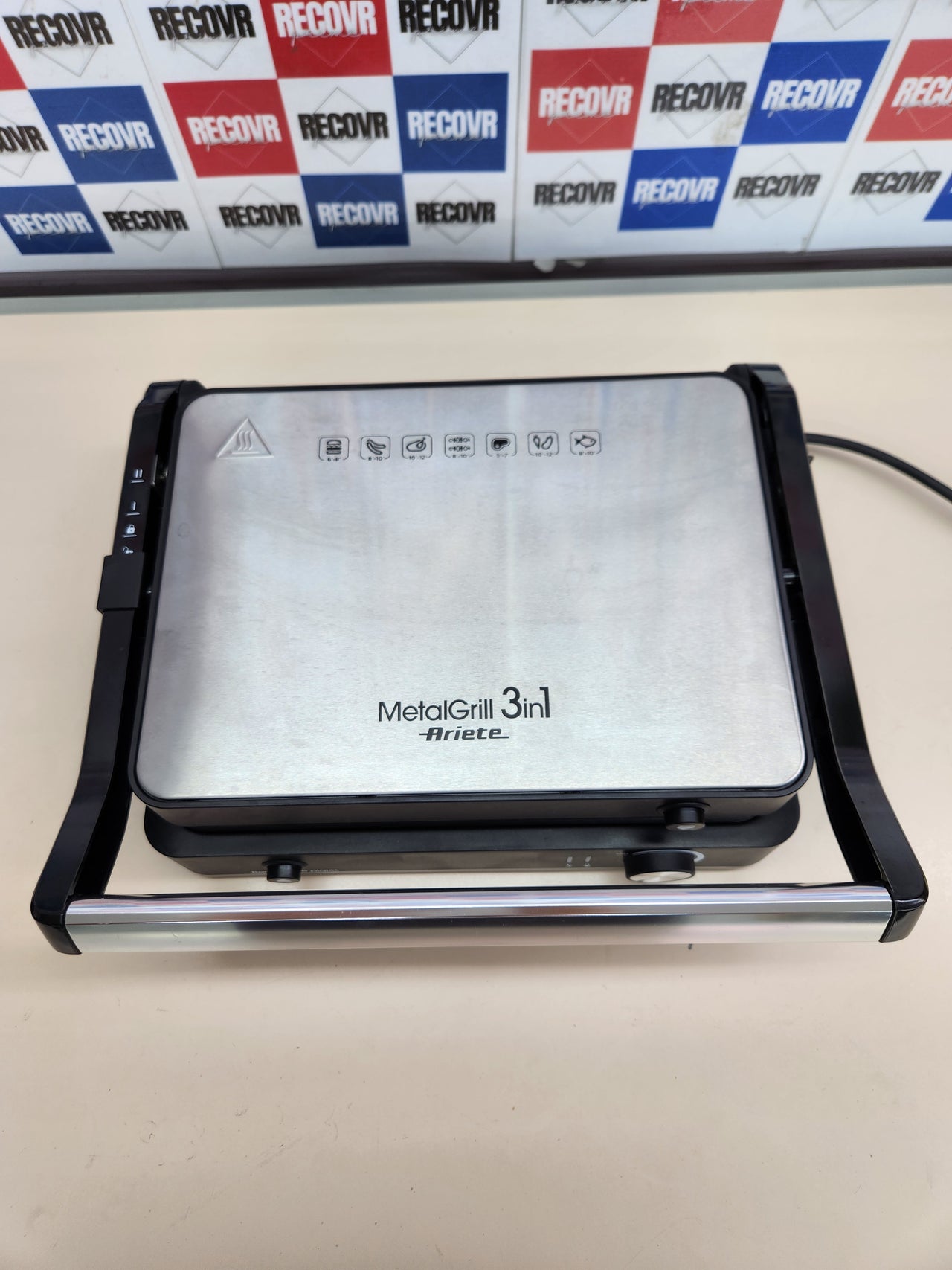 Plancha eléctrica Ariete 2000W Antiadherente