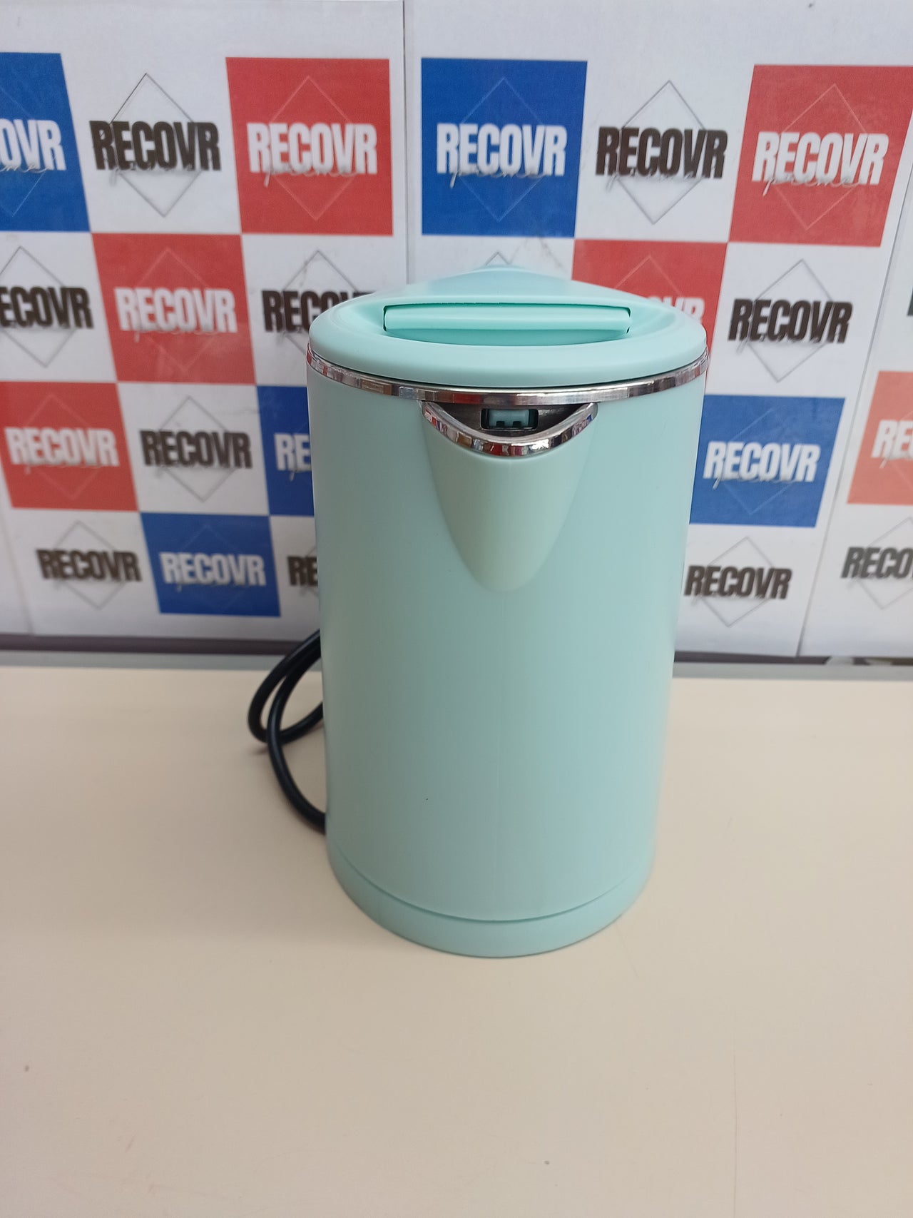 Hervidor eléctrico 0,8 L 1000 W acero verde rápido - Genérico