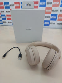 Auriculares Sony Bluetooth beige 50h de batería