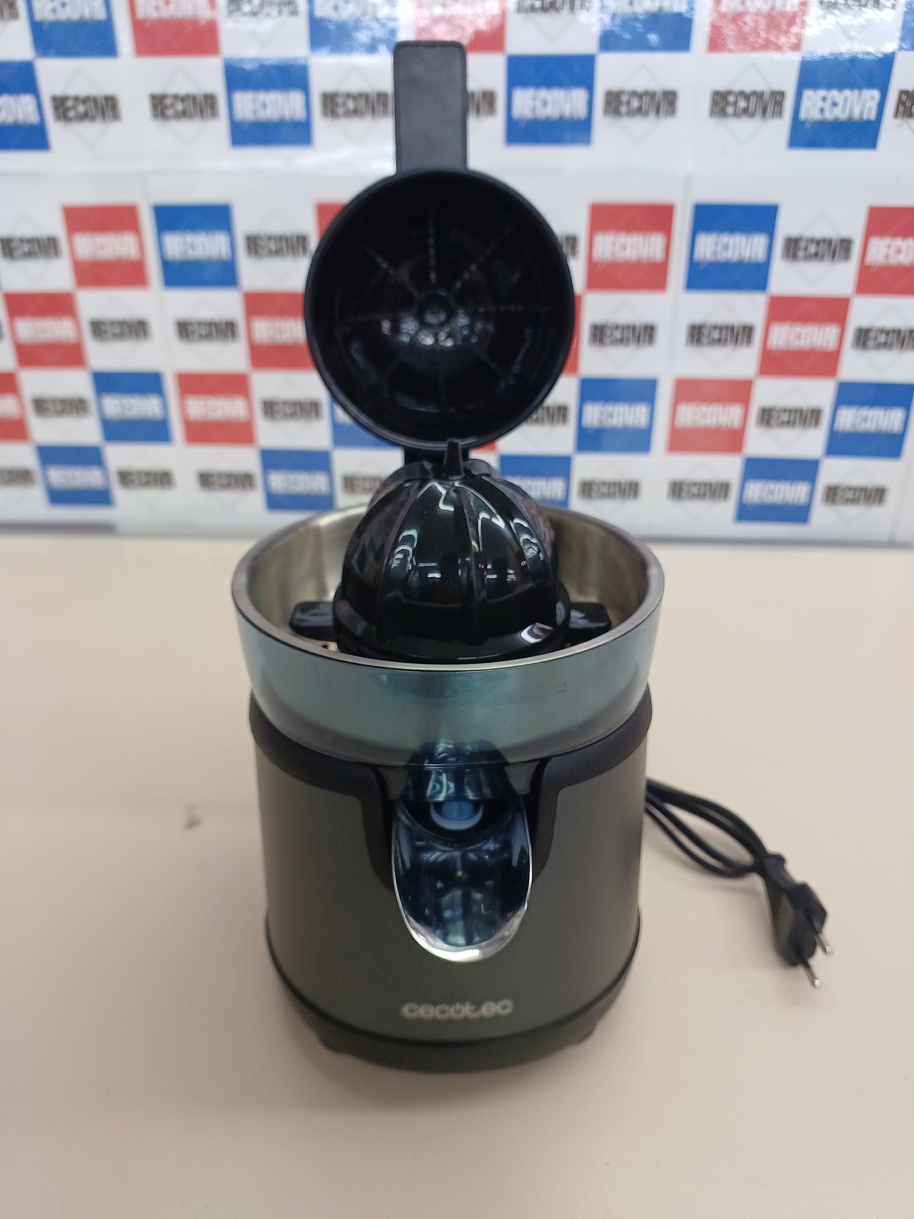 Procesador de alimentos 1000W 2L 2 velocidades Cecotec