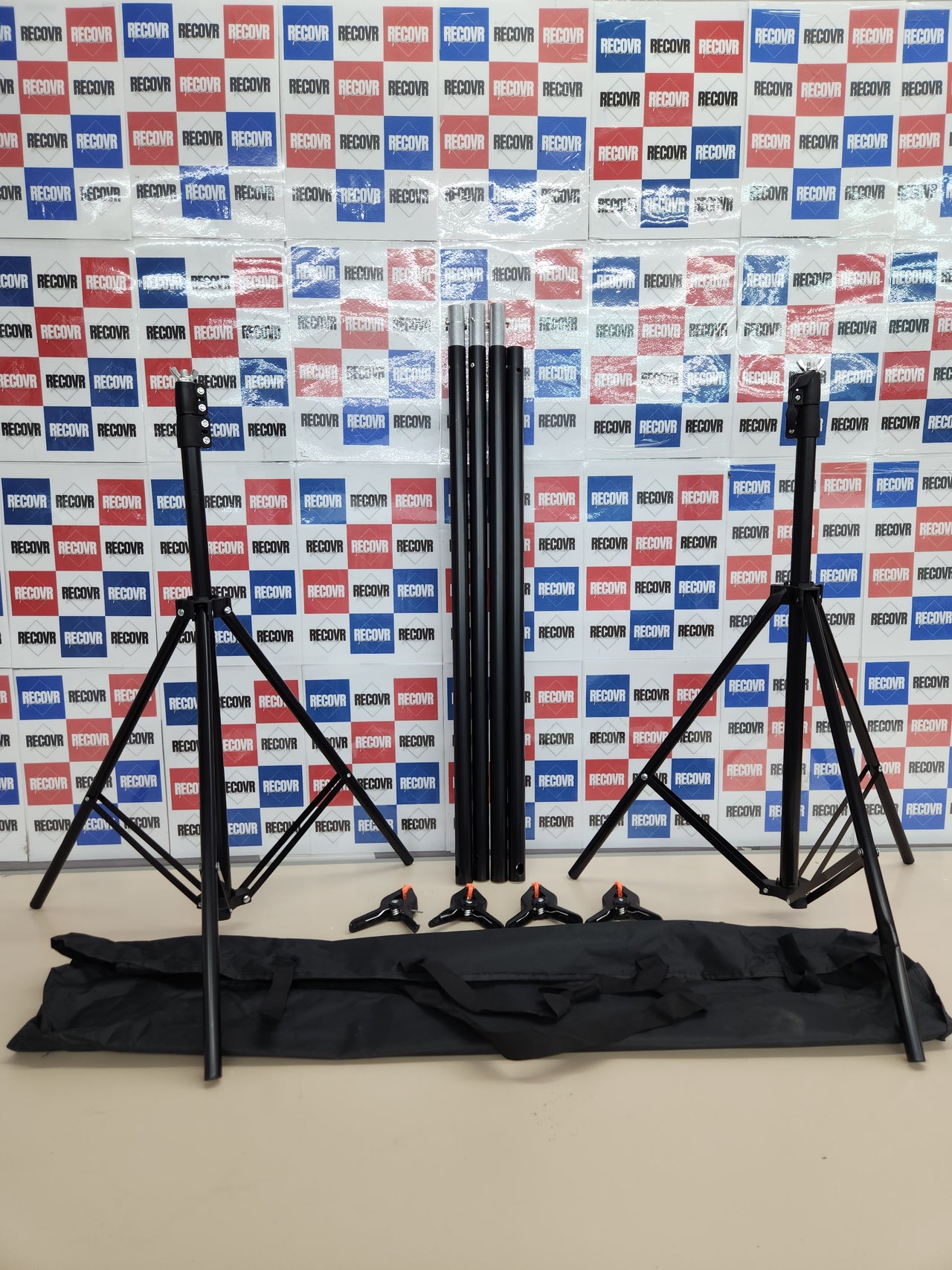 Soporte fondo fotografía 2x3m con abrazaderas UNIDEAL
2 * 3 m,
