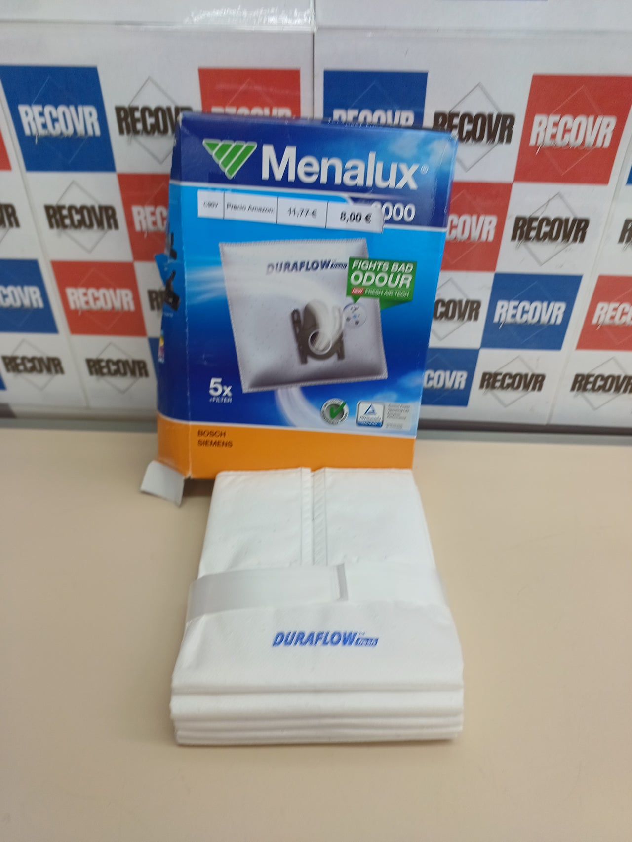 Bolsas aspirador Bosch/Siemens 5+1 Menalux