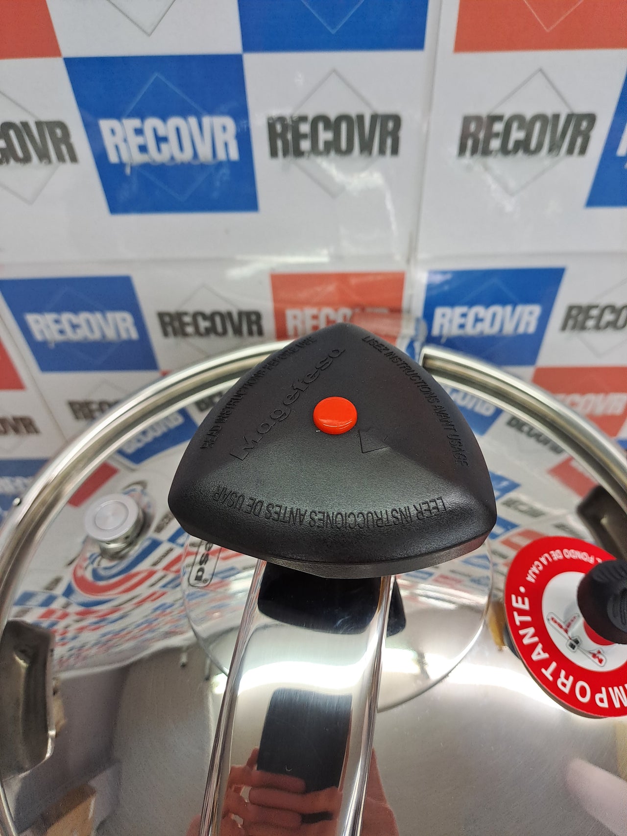 Olla exprés 12 L acero inoxidable – Magefesa
