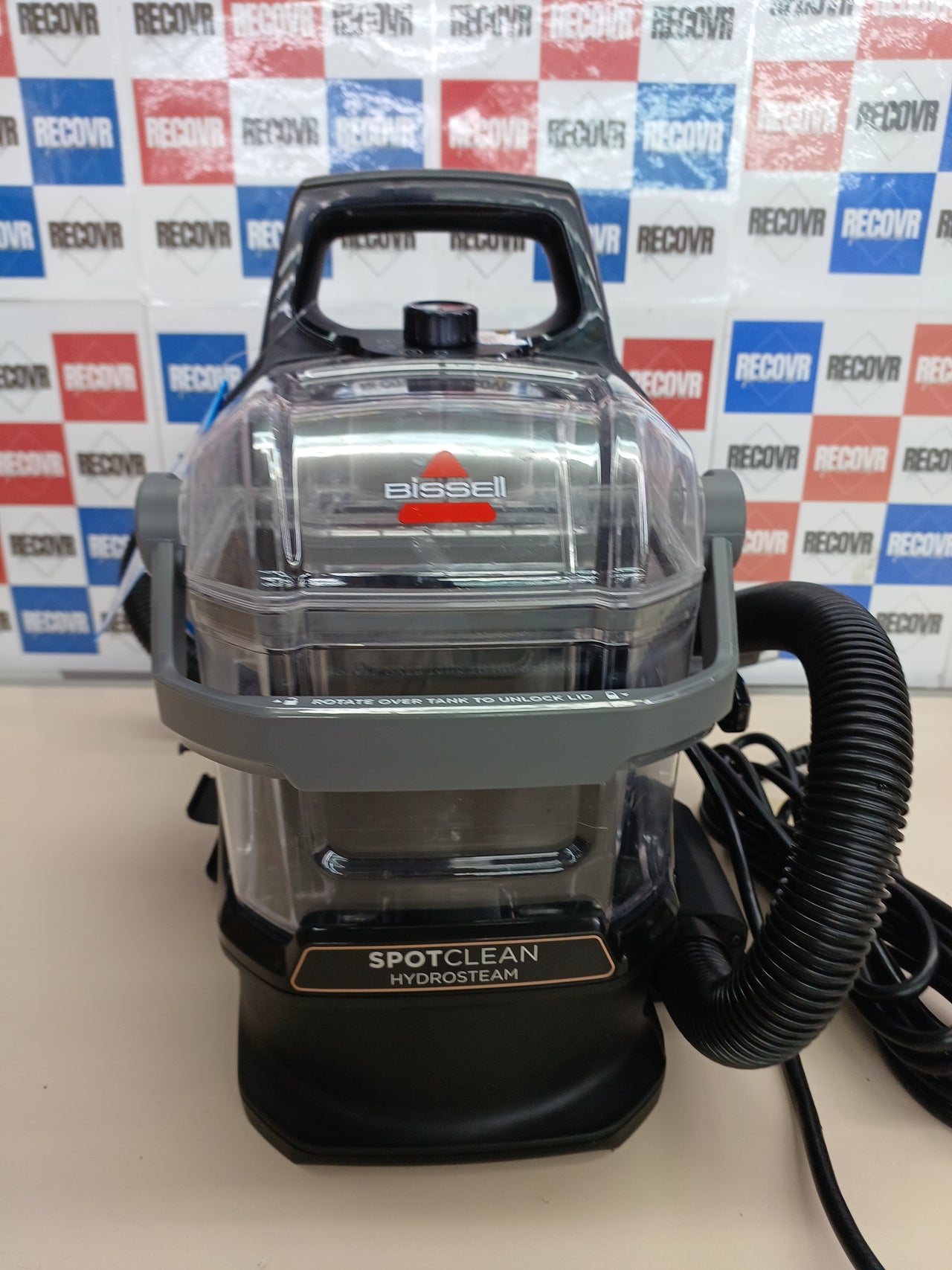 Aspiradora tapicerías 1000 W vapor HydroSteam Bissell