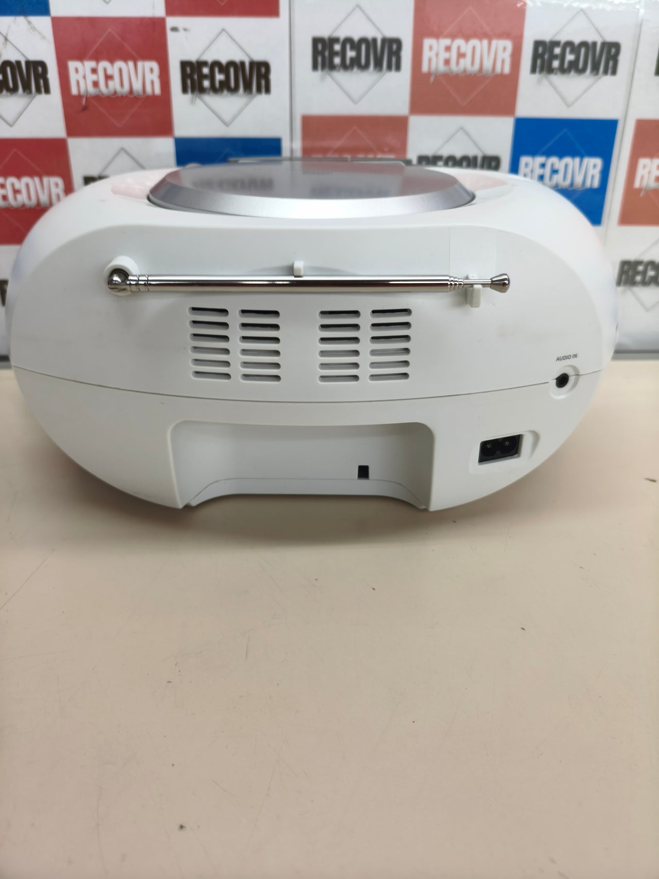 Radio CD portátil Philips AZ127/12 con casete