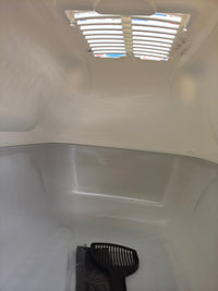Arenero cubierto para gatos Ferplast XXL con pala y filtros antiolor gris
