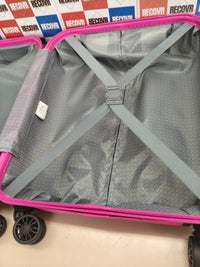 Maleta de cabina Roll Road Camboya 37 L rosa rígida ABS 55 cm