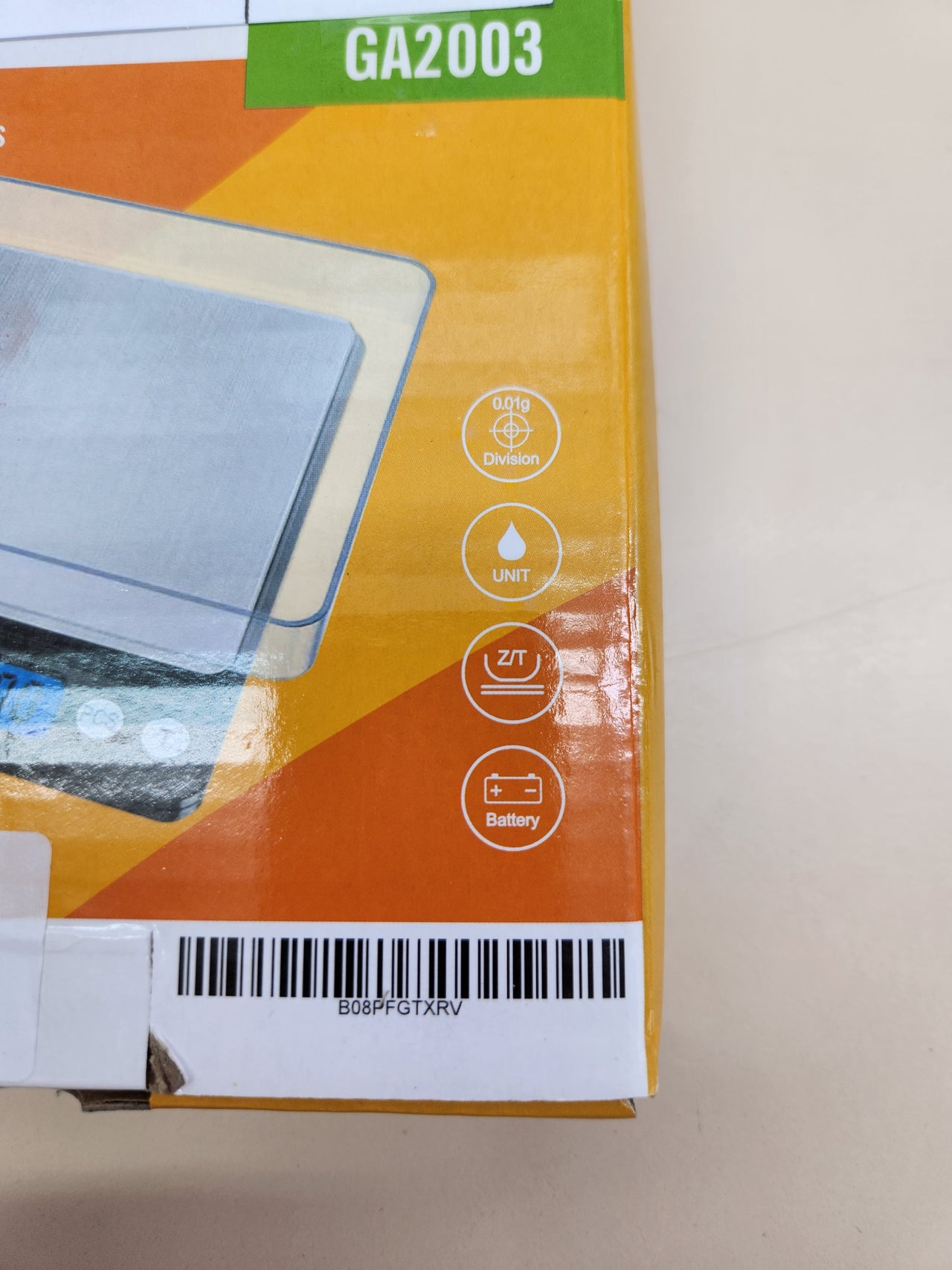 Báscula De Cocina 0,01-500g Acero Inoxidable GRIFEMA - Con Pantalla LCD, Digital, Balanza Con Tapa, Acero Inoxidable (Exclusivo En Amazon), 0.01 - 500 g