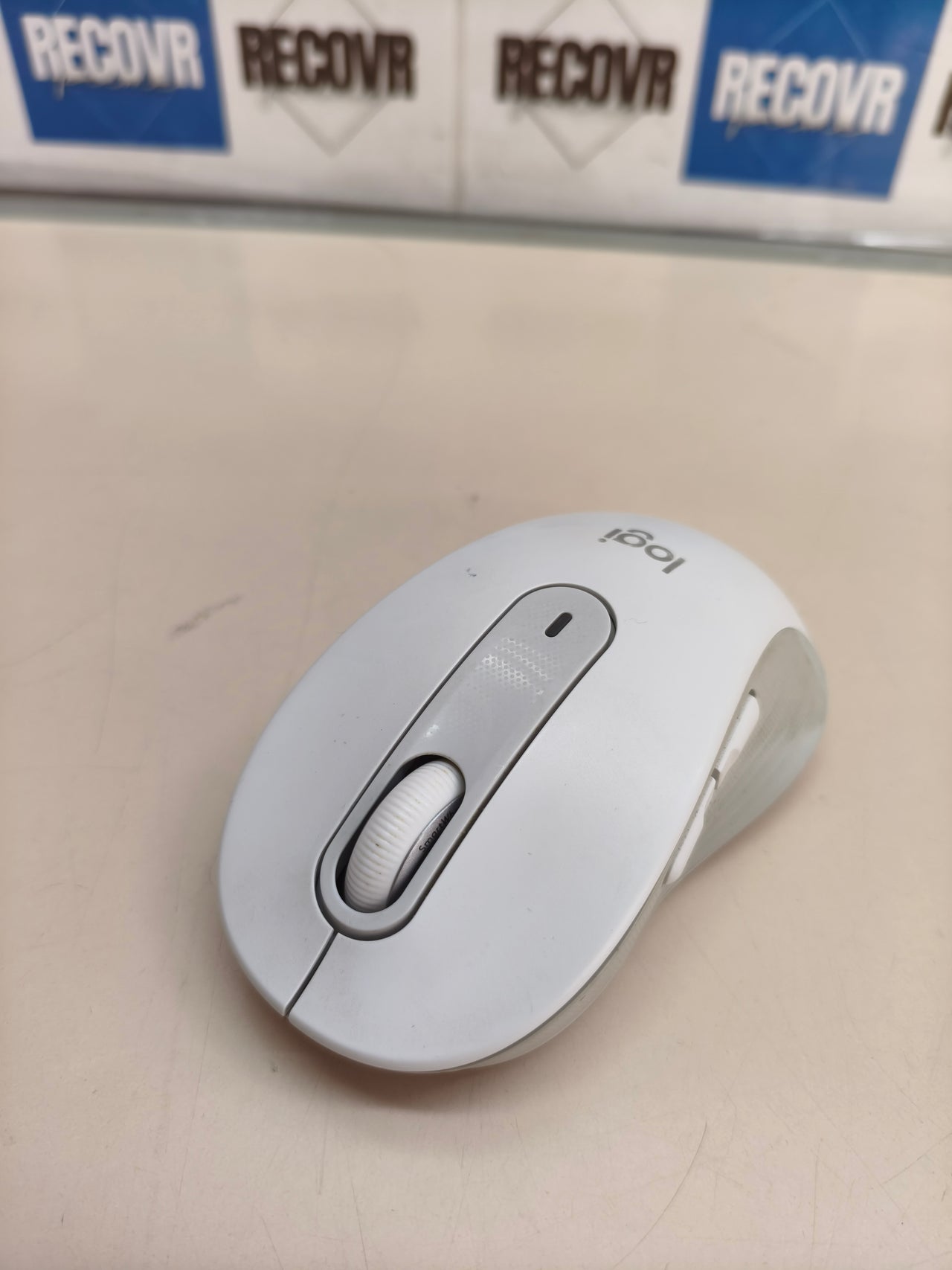 Ratón inalámbrico Logitech Signature M650 L, blanco