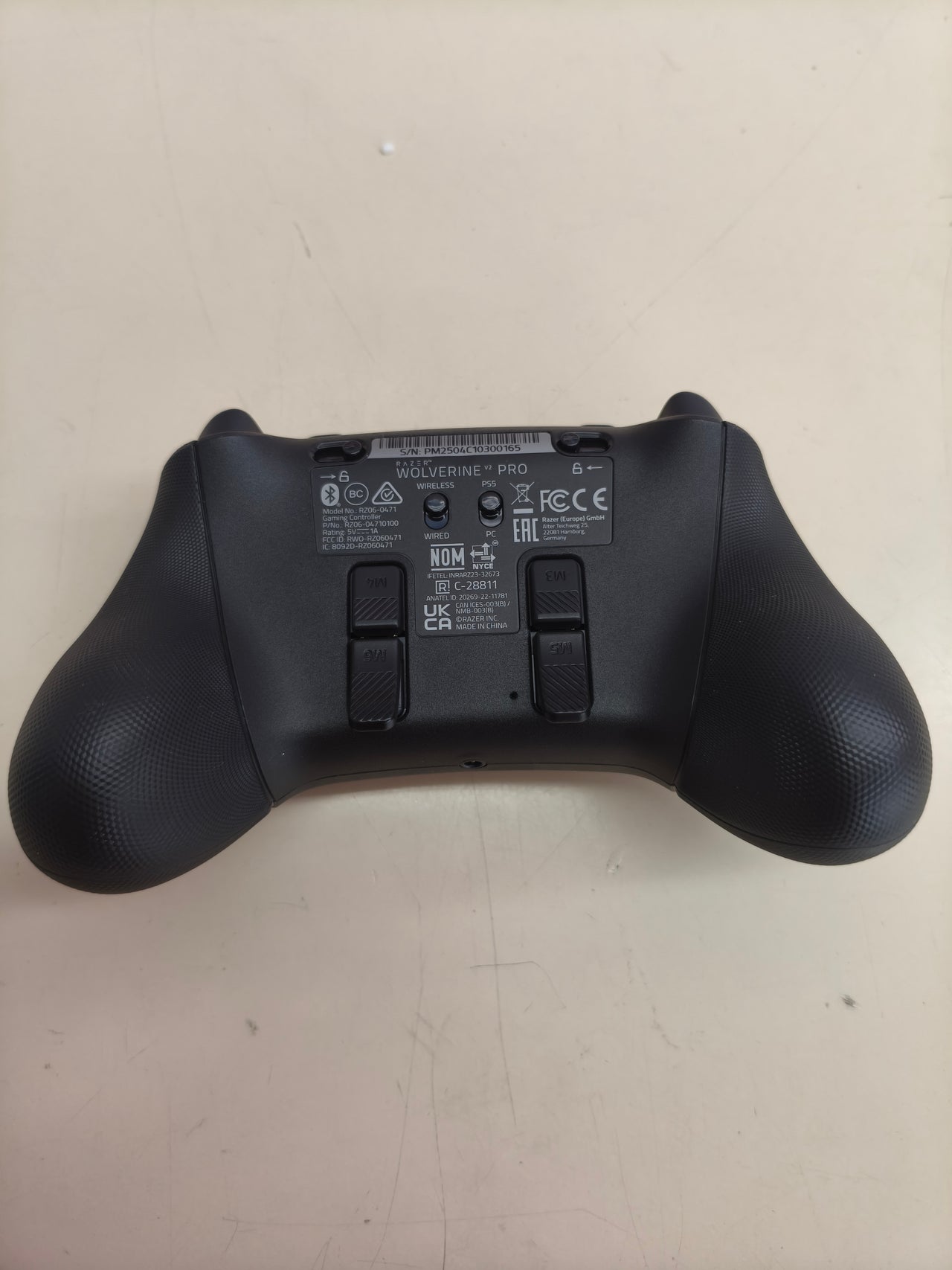 Mando inalámbrico Razer Wolverine V2 Pro para PS5 y PC