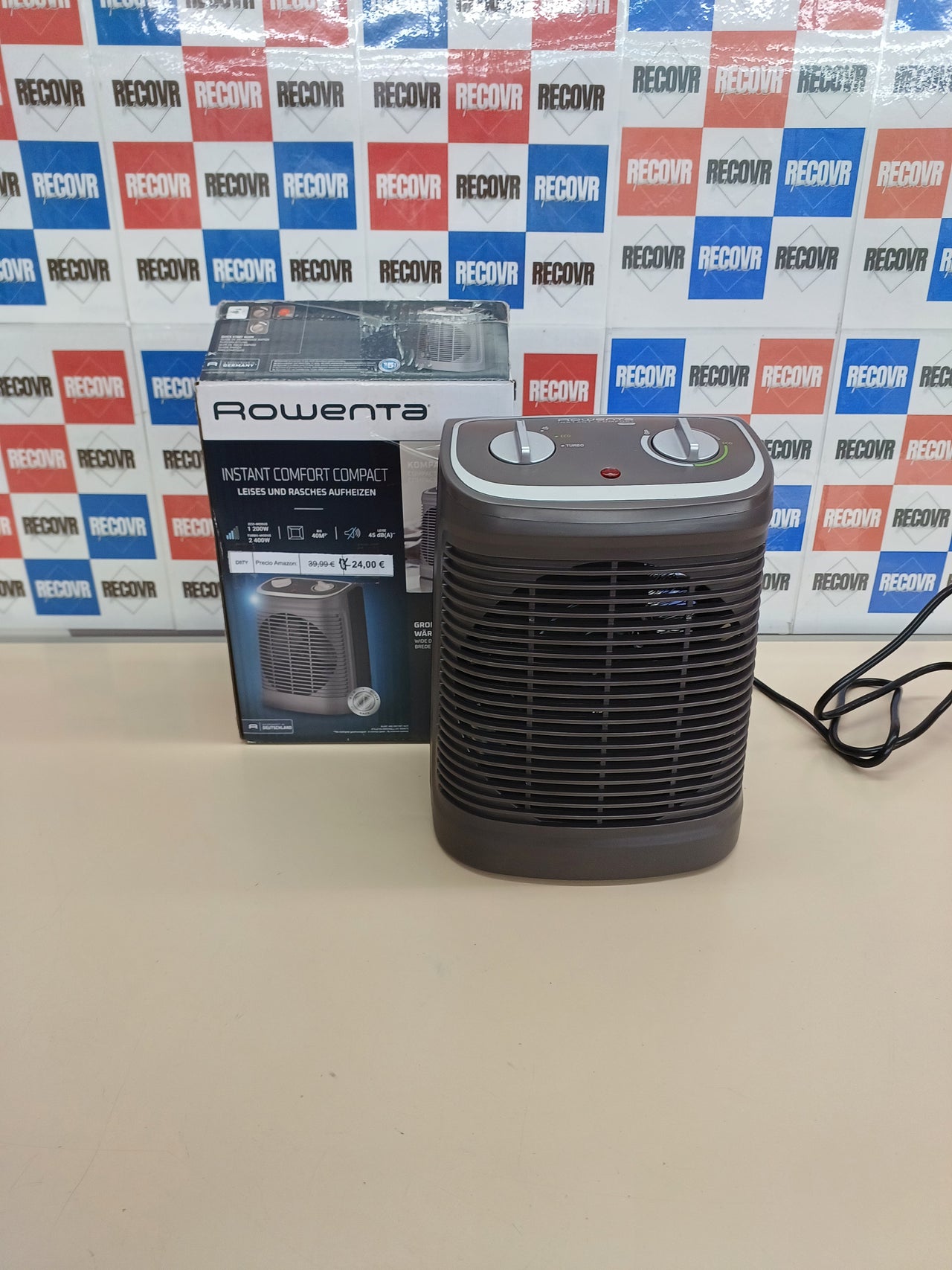 Calefactor Rowenta Instant Comfort Compact SO2330F2
