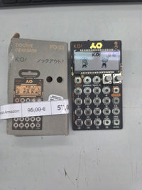 Teenage Engineering PO-33 K.O Caja de ritmos y Sampler