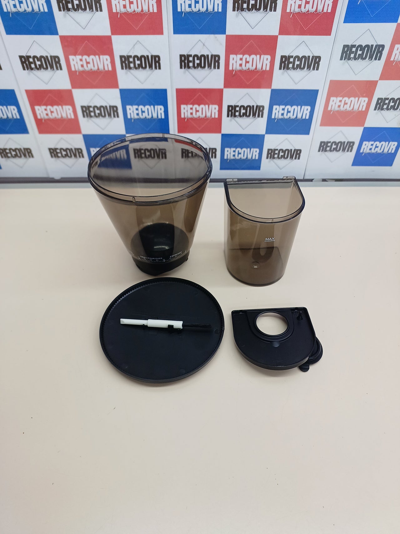 Molinillo de Café Eléctrico AMZCHEF Soporte Desmontable