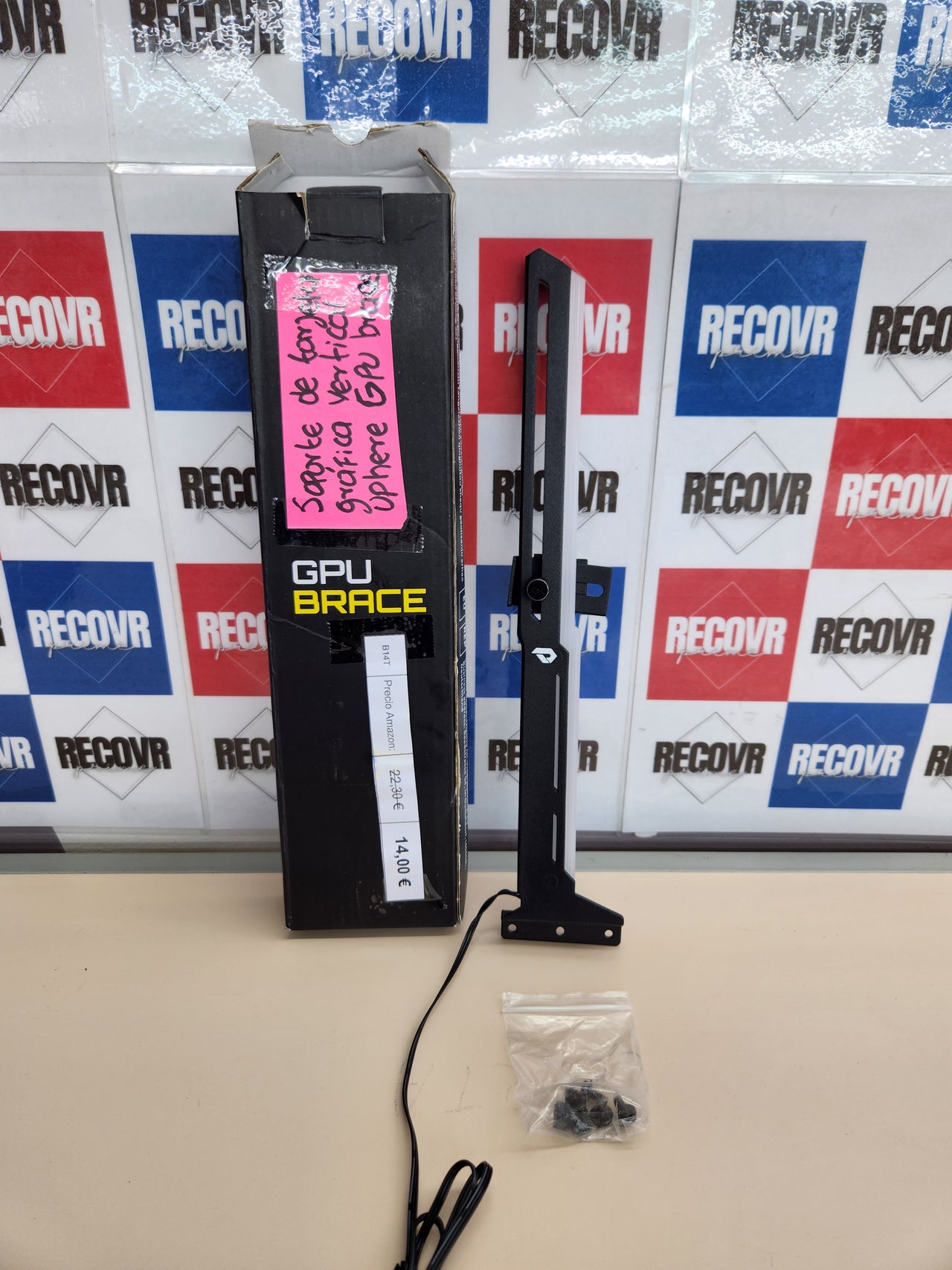 ARGB LED Sync Ajustable Soporte de Tarjeta Gráfica Vertical