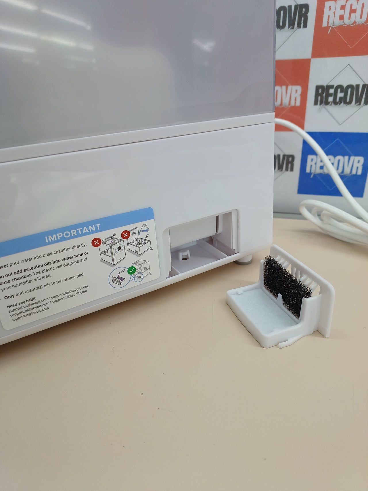 Humidificador 6 L frío/calor Alexa 36 H - Levoit