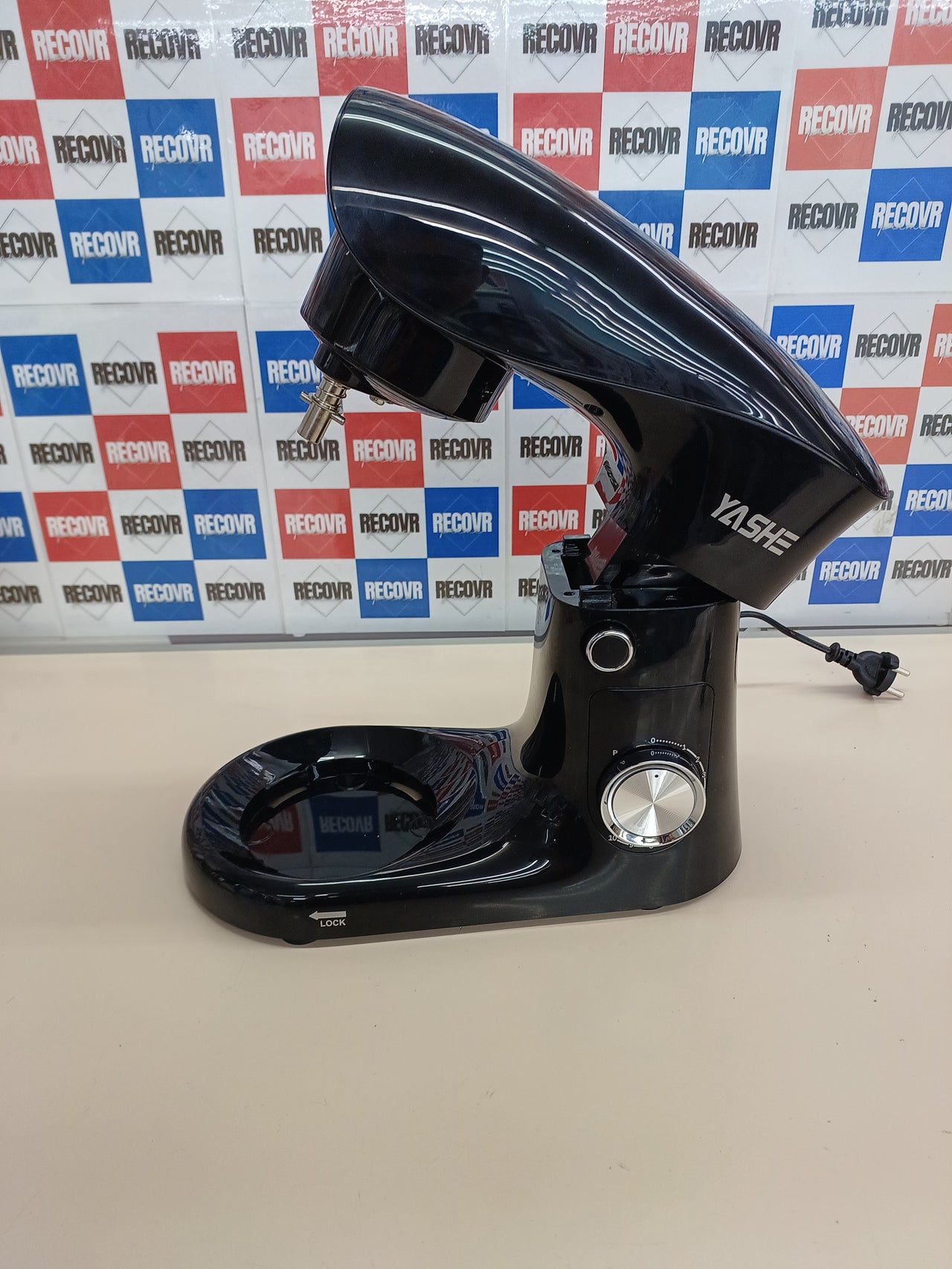 Batidora Amasadora 1500W, 4,5 + 5L Doble Bol YASHE