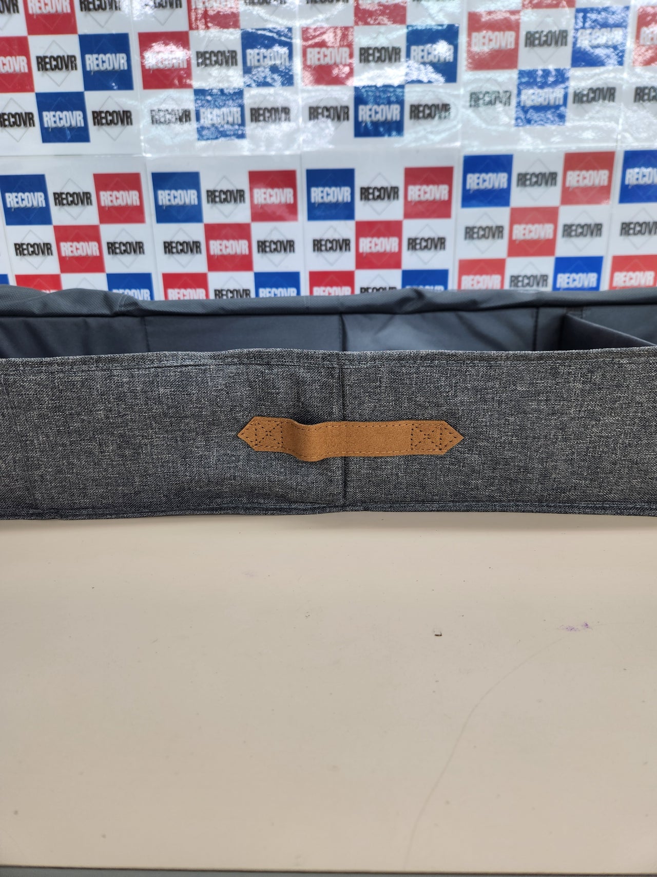 Organizador para Almacenamiento gris 90x30x12 cm