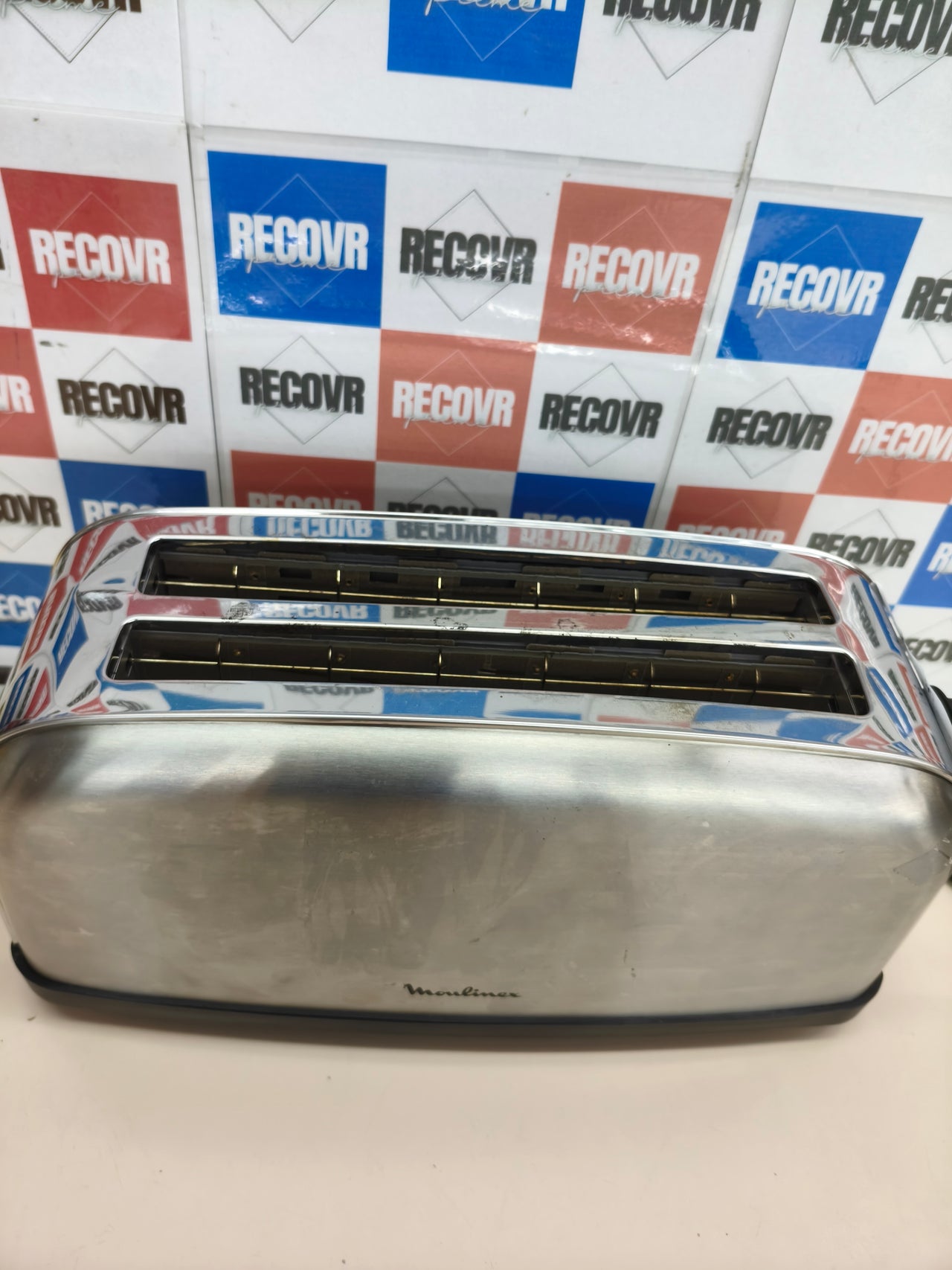 Tostador Moulinex Classic de 2 ranuras largas 1400W acero inoxidable