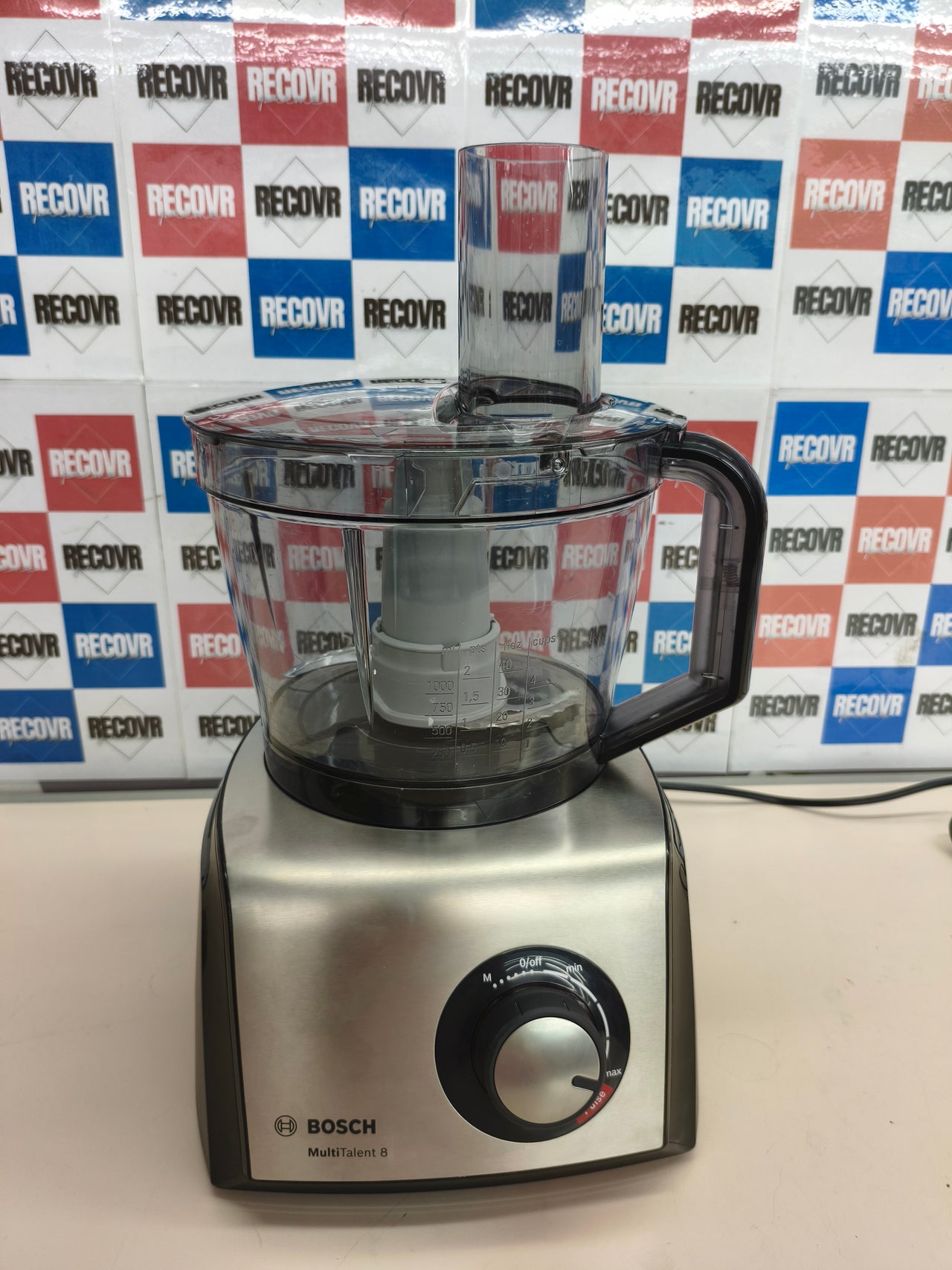 Robot de cocina Bosch MultiTalent  1250W negro acero inoxidable