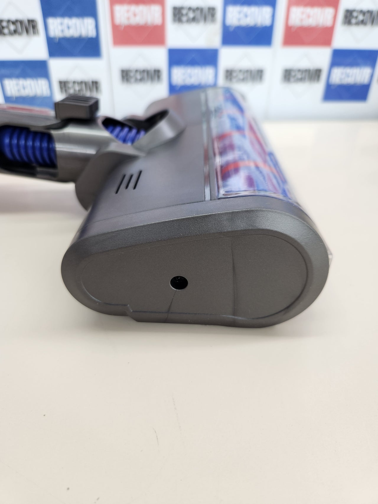 Senprity Cepillo eléctrico para turbina, cepillo compatible con Dyson V7 V8 V10 V11 Aspiradora Boquilla de suelo con luces frontales para alfombras, parqué, azulejos y suelos duros