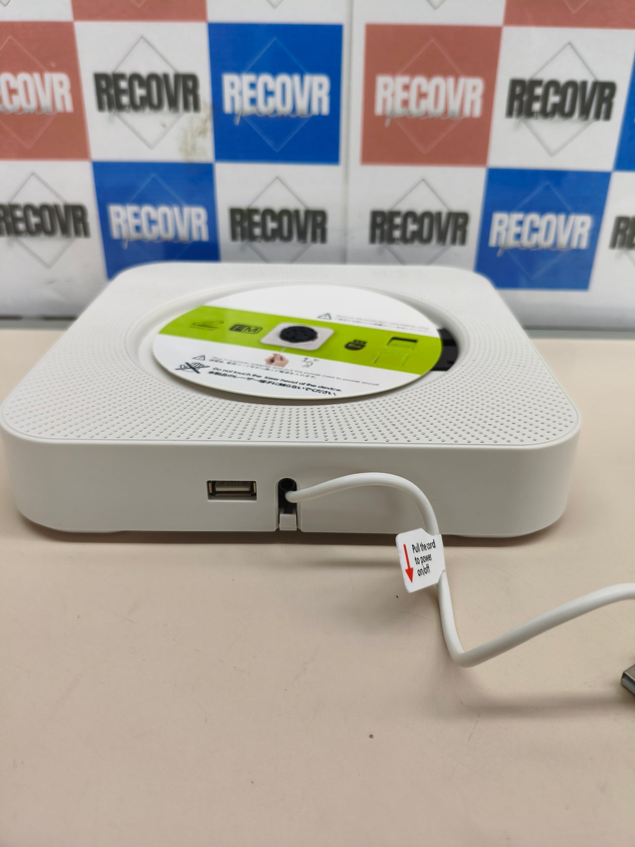 Reproductor de CD portátil Bluetooth Adirigo