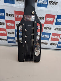 Guitarra eléctrica ultraligera compacta negro mate