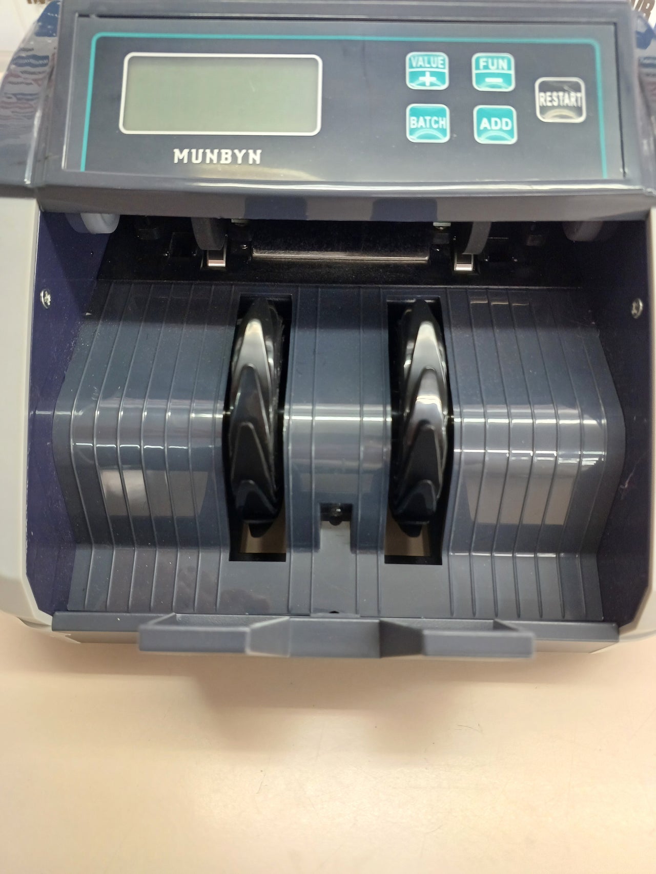 Contador de billetes euros 1100 b/min LCD - MUNBYN