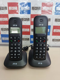 Teléfono Fijo inalámbrico DÚO con Pantalla iluminada SPC Air Pro Dúo