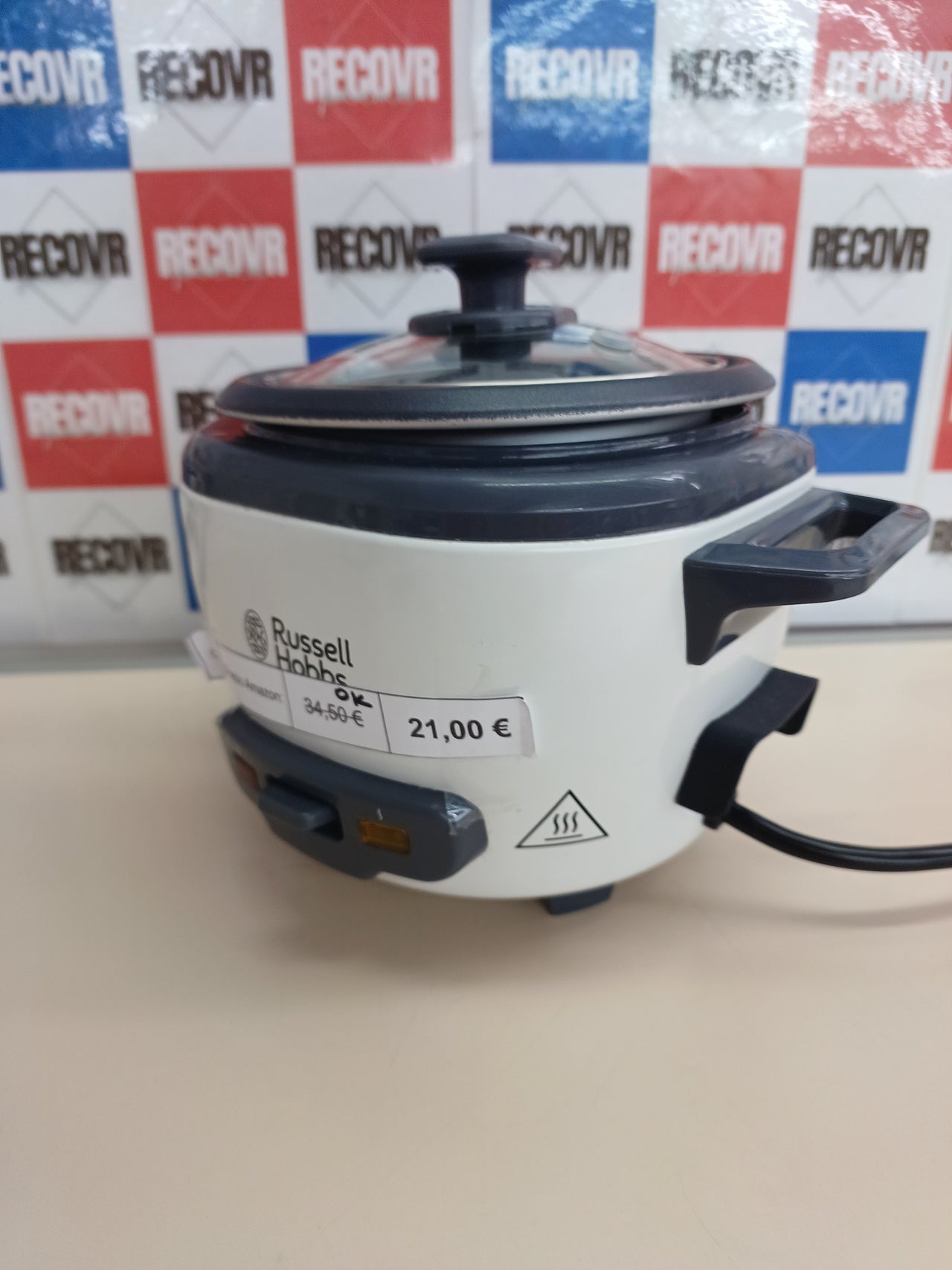 Arrocera 6 raciones 300W antiadherente – Russell Hobbs