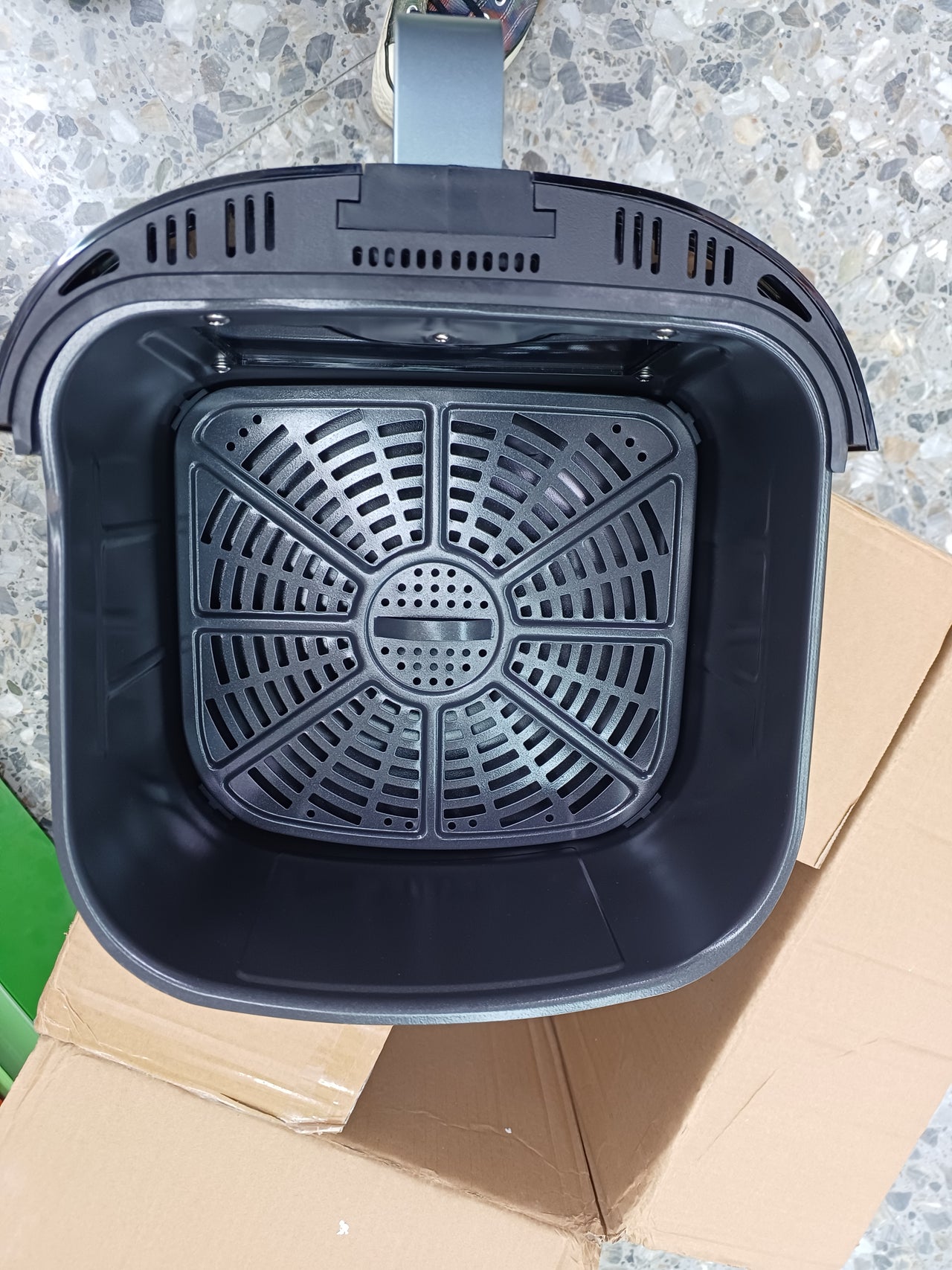 Freidora de Aire XXL 8,5L con Pantalla Táctil LED, 12 Funciones, freidora sin aceite con Ventana, Apta para Lavavajillas, 1785W Freidora Aire - ESSENTIAL PRO