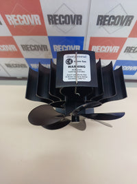Ventilador chimenea 6 aspas con termómetro - Genérico