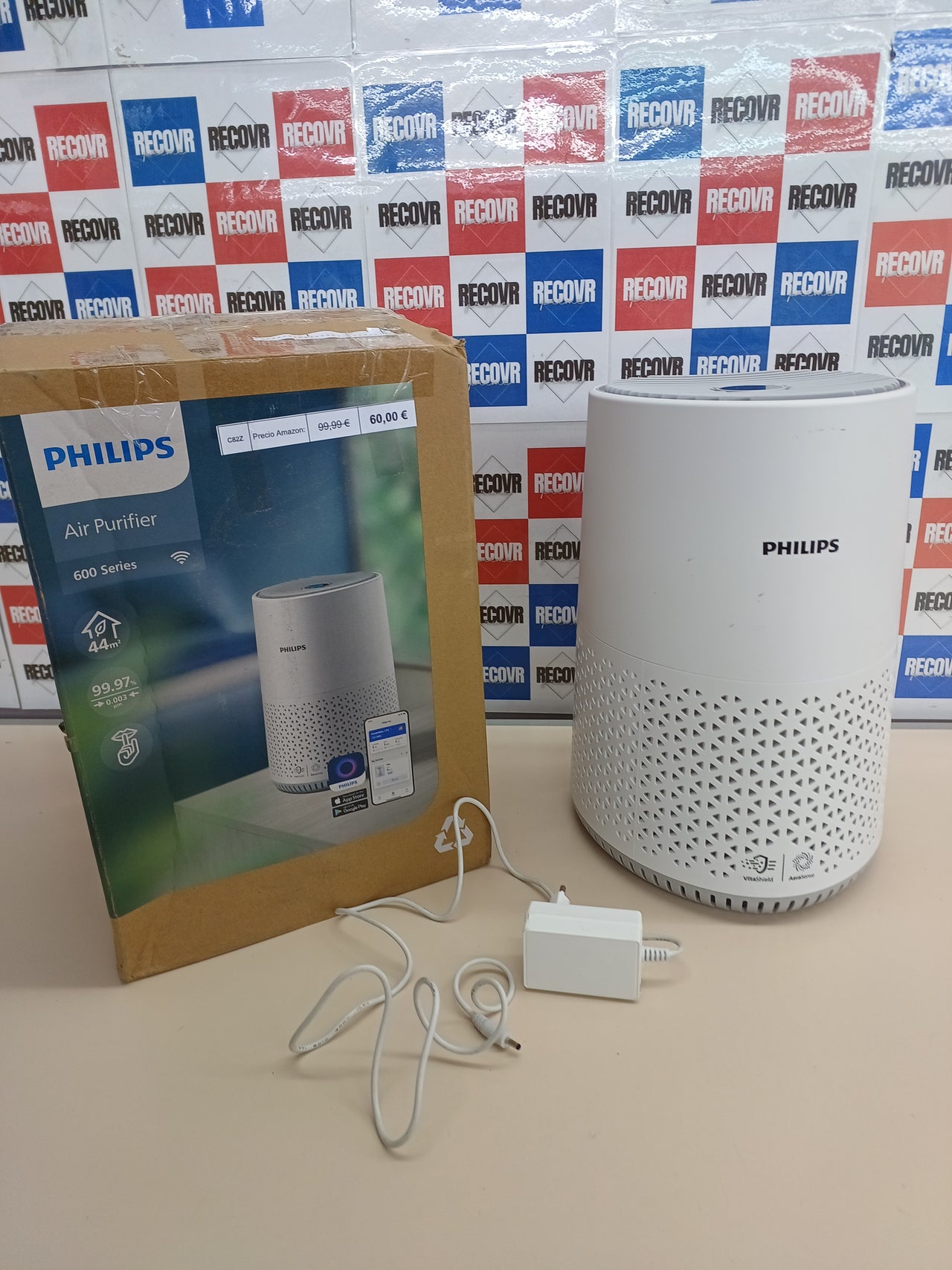 Purificador de aire Philips para 44 m² con app