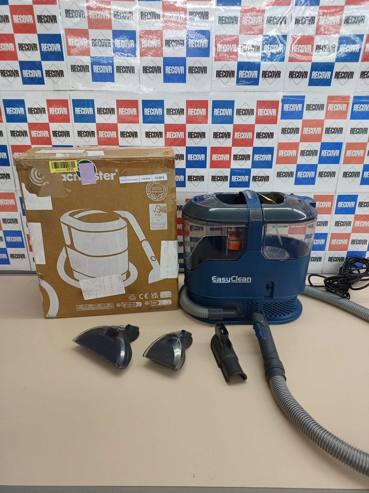 Aspirador Limpiador de Manchas Vacmaster