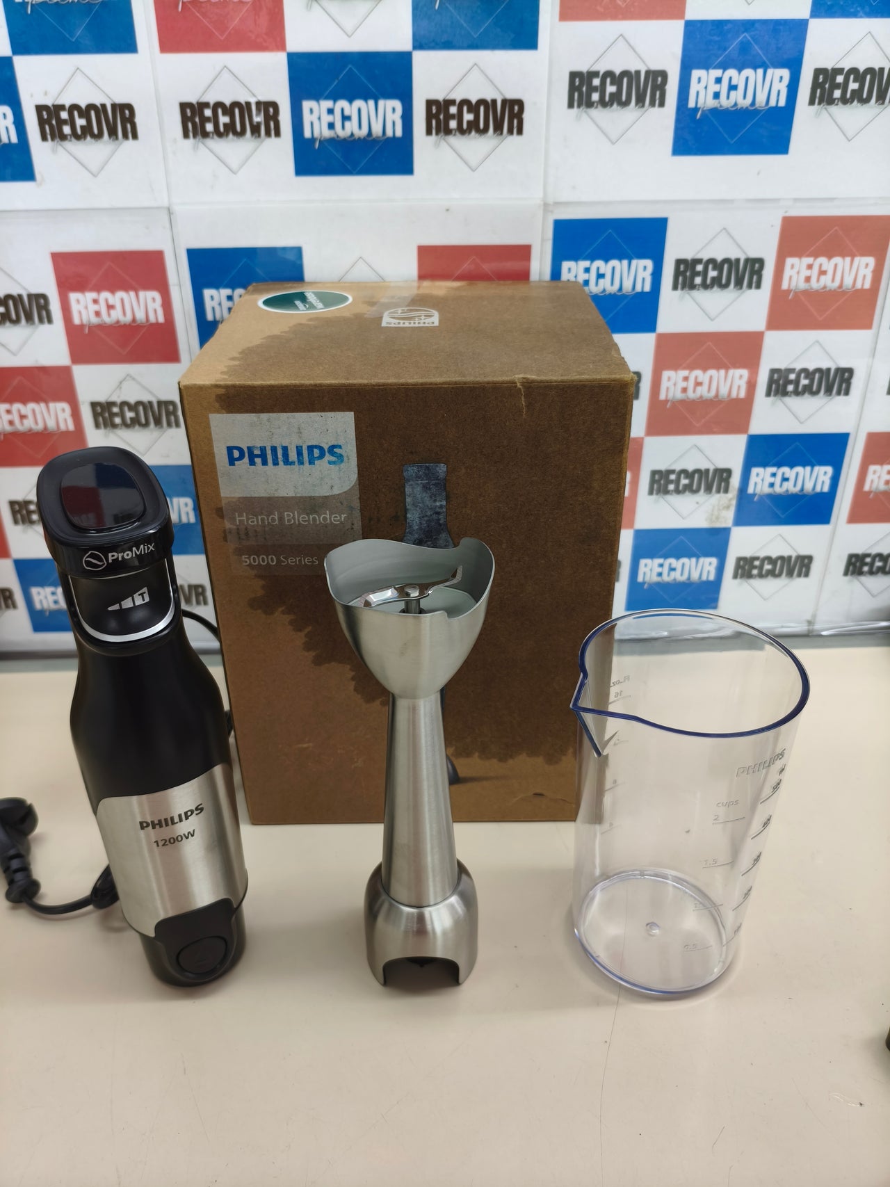 Batidora de mano de 1200 W con tecnología ProMix
