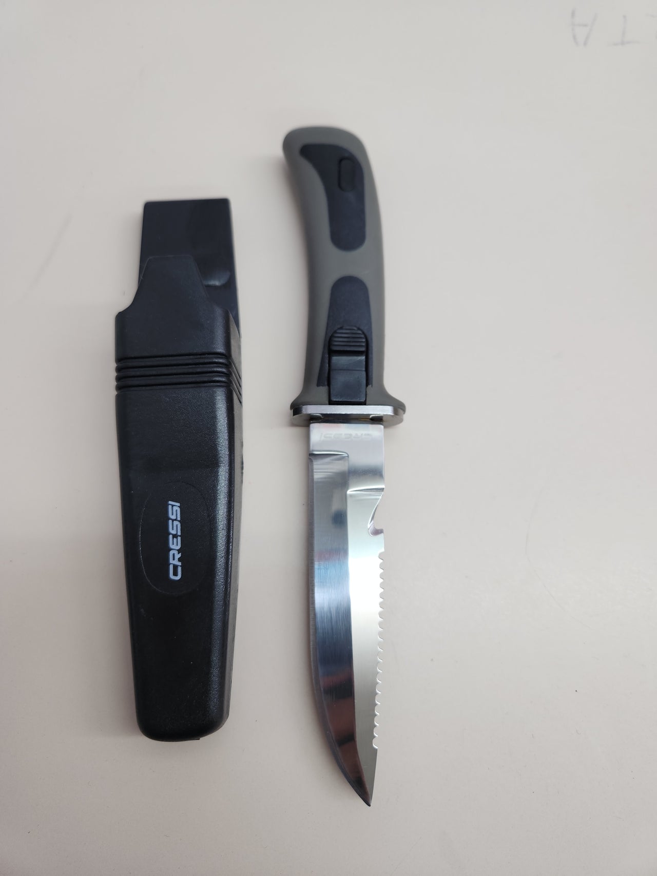 Cuchillo 23,5 cm buceo Cressi Vigo acero
