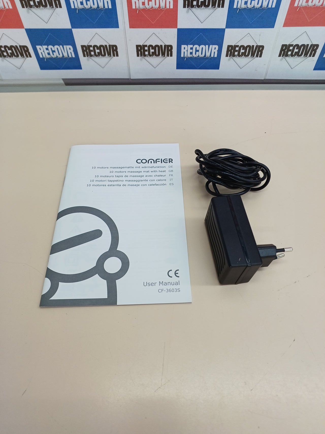 Colchoneta masaje con calor COMFIER