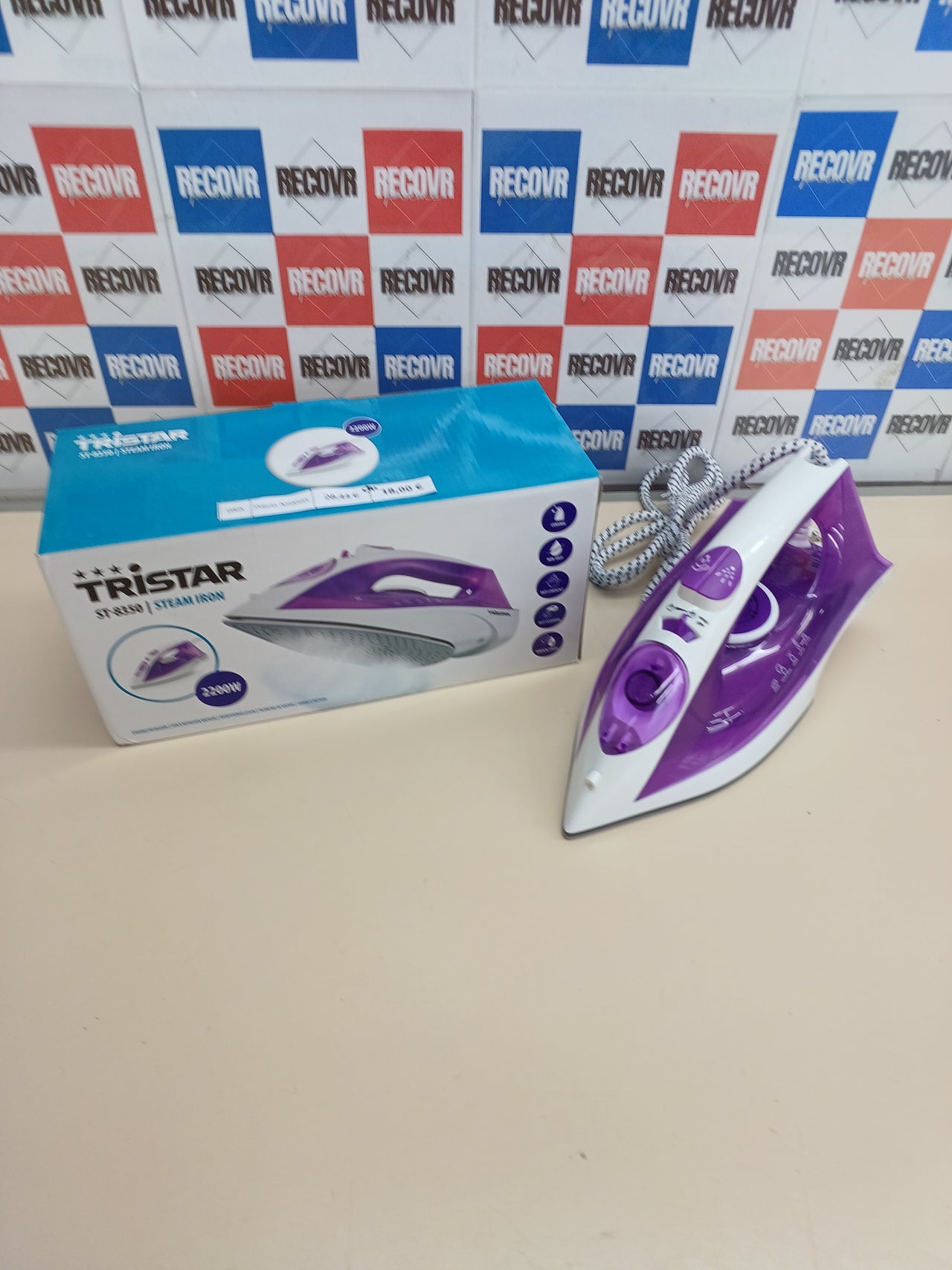 Plancha vapor 2200 W – Tristar